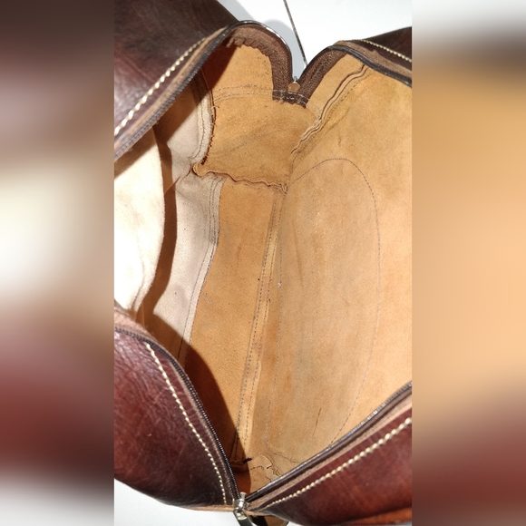 Leather pack sack - Picture 4 of 7